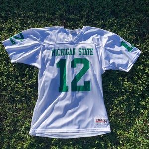 Michigan state Spartans cfb team edition jersey Lg